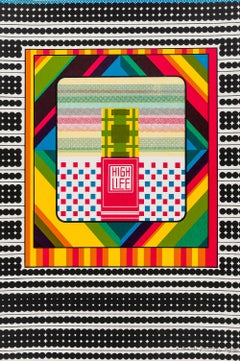 High Life -- Screen Print, Stripes, Patterns, Pop Art by Eduardo Paolozzi