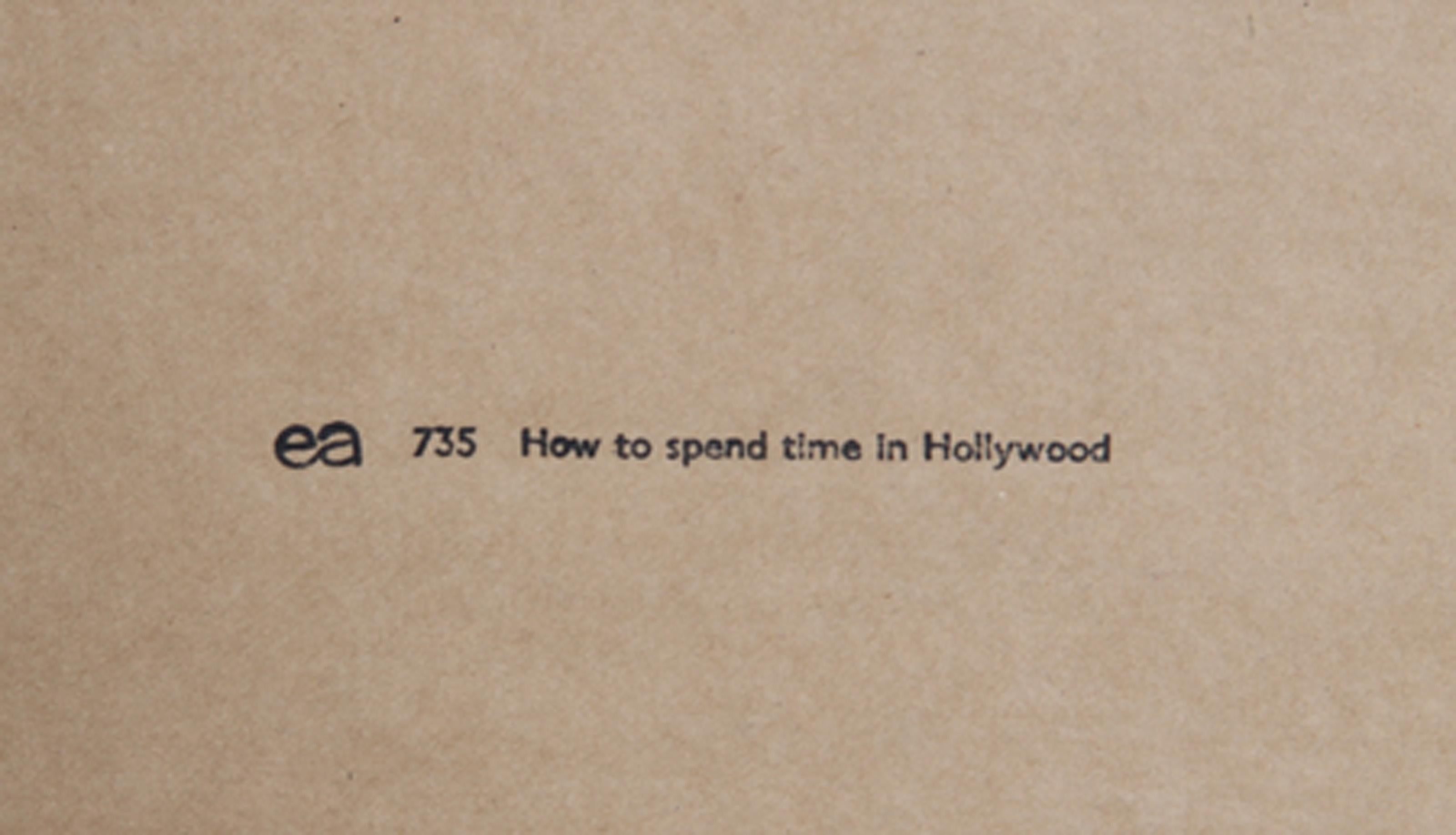 How to Spend Time in Hollywood II, Pop Art Lithograph by Eduardo Paolozzi For Sale 4