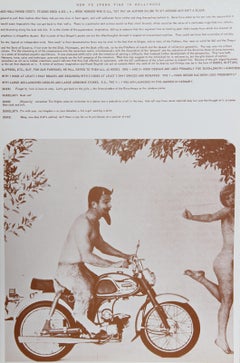Come passare il tempo a Hollywood II, litografia Pop Art di Eduardo Paolozzi
