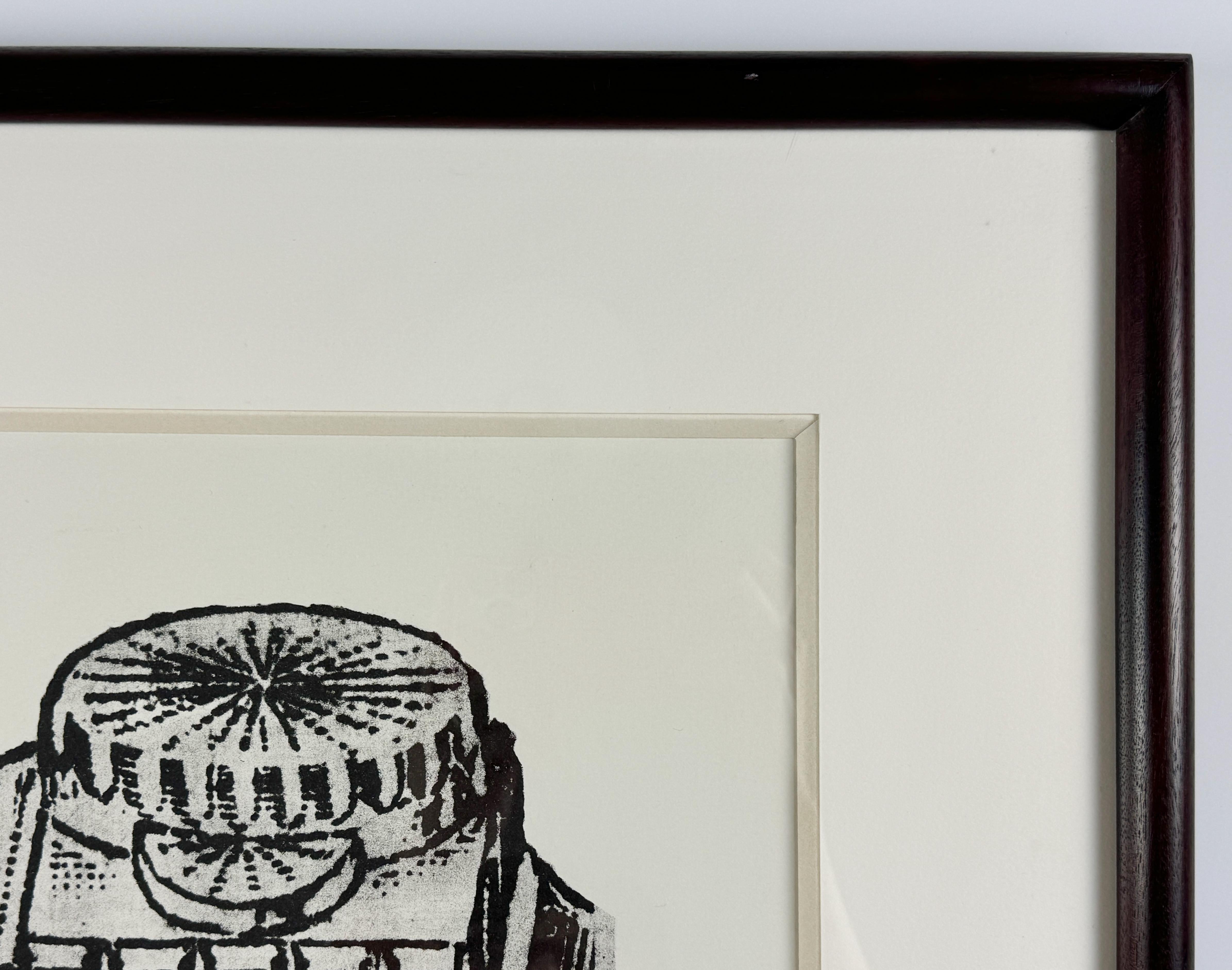 Tintenfässer Silber von Eduardo Paolozzi Schwarz-Weiß Pop-Art mit halbfarbener Schleppe im Angebot 6