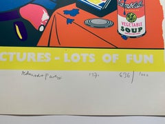 Lots of Pictures, Lots of Fun (Pop Art Crayon Ad)