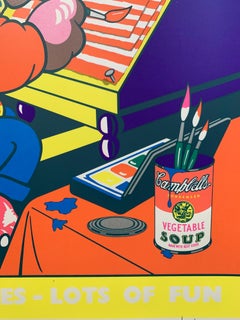 Lots of Pictures, Lots of Fun (Pop Art Crayon Ad)