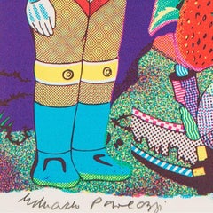 Me - Sérigraphie:: portrait:: art figuratif:: Pop Art d'Eduardo Paolozzi