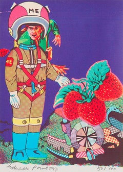 Me -- Screen Print, Portrait, Figurative Art, Pop Art by Eduardo Paolozzi