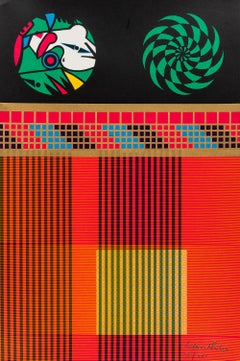 Memory Core Units -- Screen Print, Pattern, Stripes, Pop Art by Eduardo Paolozzi