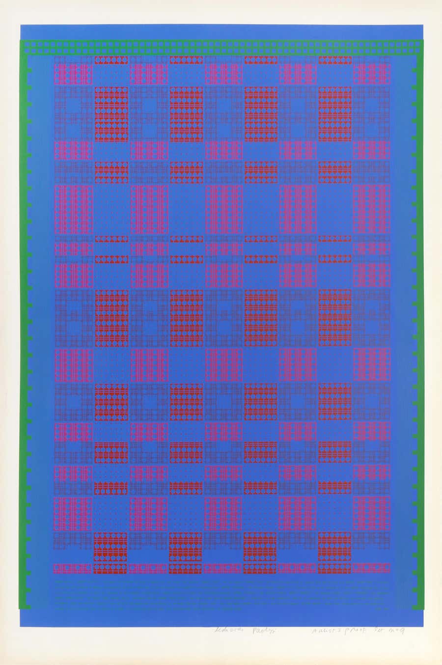 Memory Matrix, Pop Art Screenprint by Eduardo Paolozzi