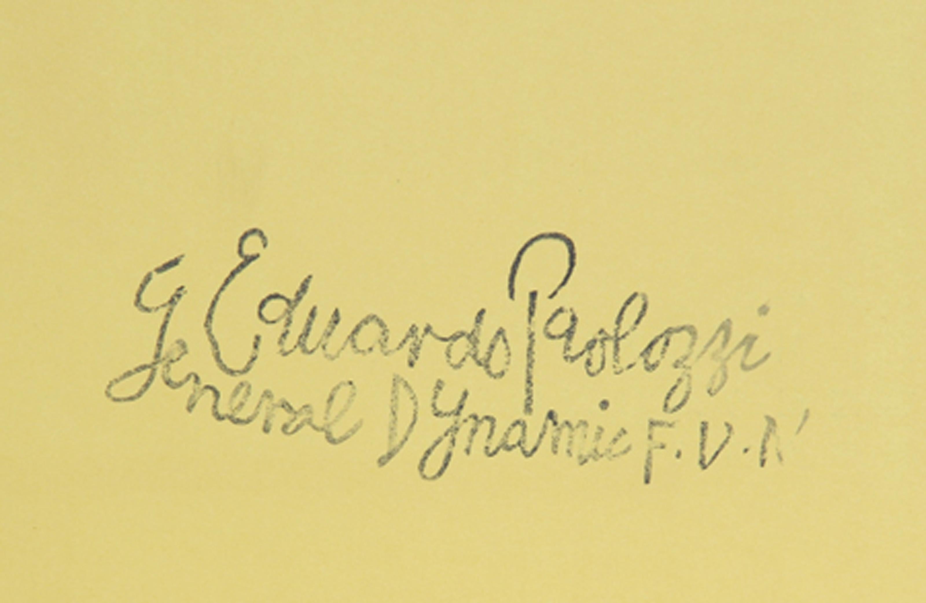 New Semester Reward of the Opressed, lithographie pop art d'Eduardo Paolozzi en vente 2