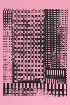 Note sull'Organizzazione del Paradiso, litografia Pop Art di Eduardo Paolozzi