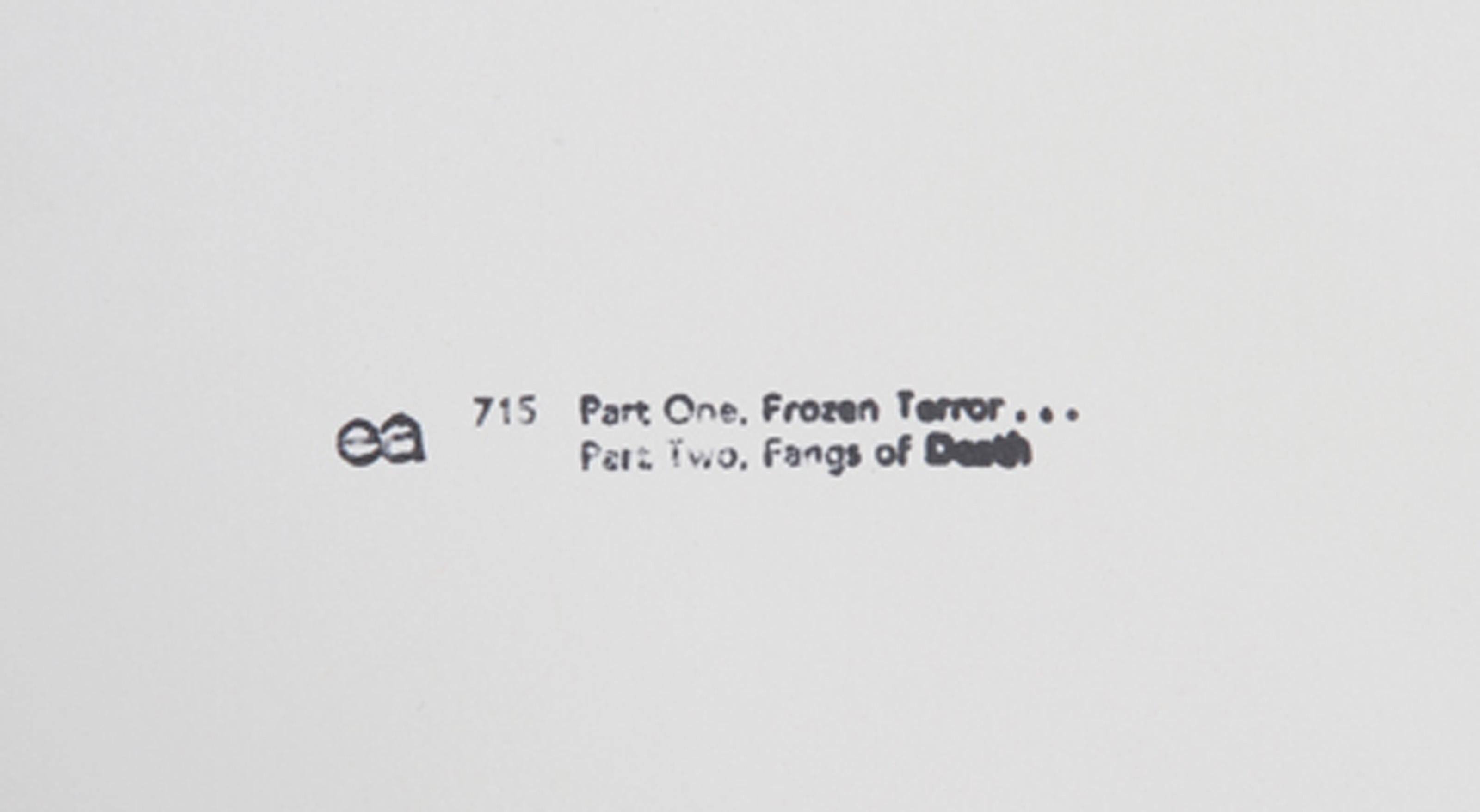Part One, Frozen Terror...Part Two, Pop Art Lithograph by Eduardo Paolozzi For Sale 4
