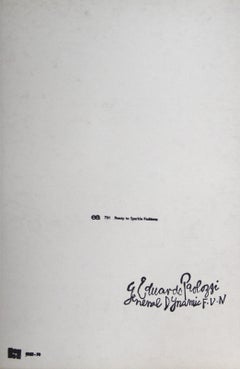 Ready to Sparkle Fashion I, Pop Art Lithograph by Eduardo Paolozzi