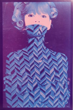 Ready to Sparkle Fashion II, litografia Pop Art di Eduardo Paolozzi