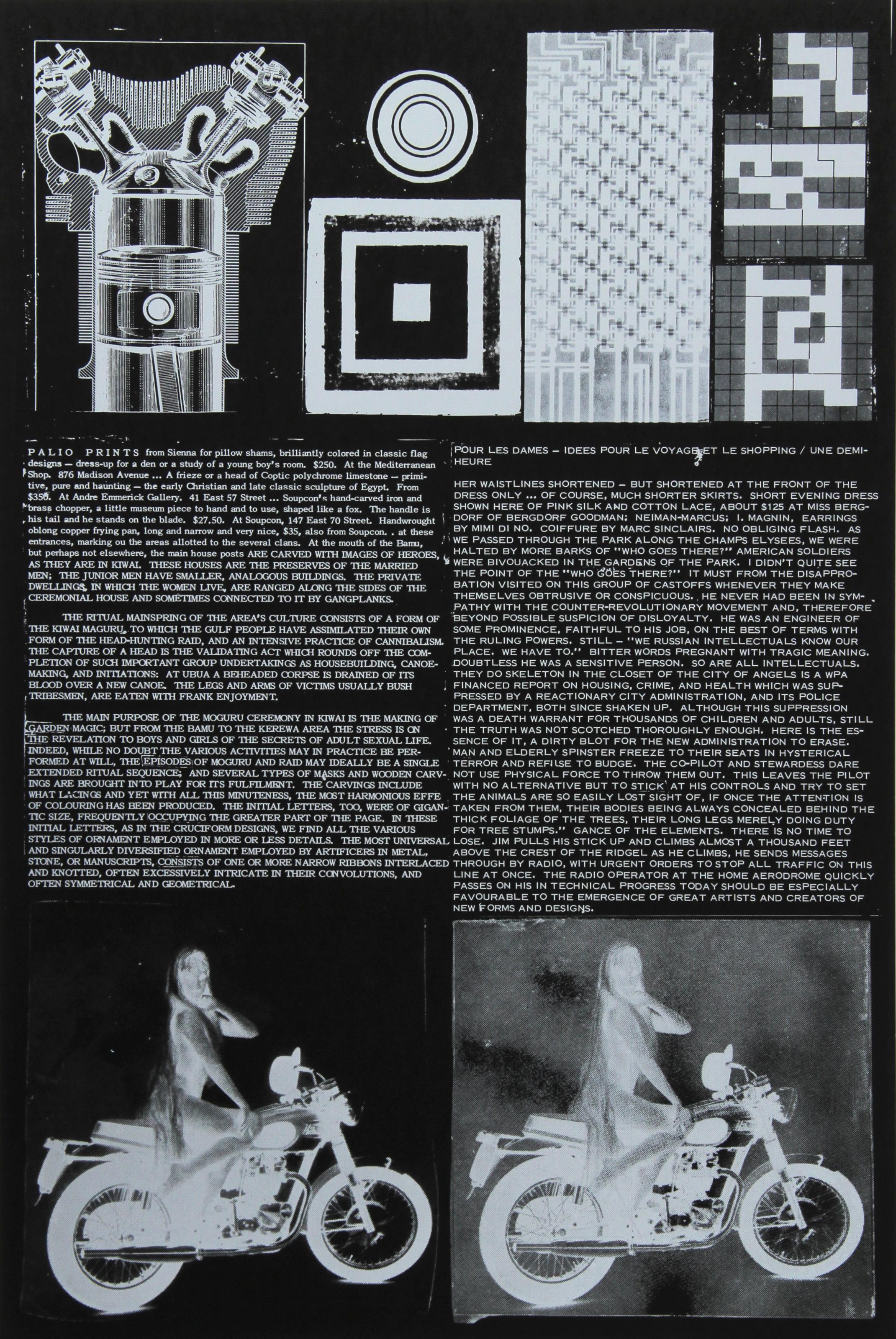 Eduardo Paolozzi Abstract Print - The Ritual Main Spring of the Area's Culture, Pop Art Lithograph by Paolozzi