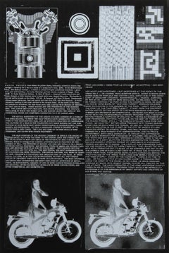 Il rituale principale della cultura dell'area, litografia Pop Art di Paolozzi