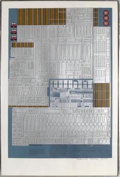 War Games Revised, Pop Art Screenprint by Eduardo Paolozzi