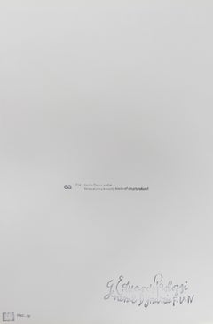 What are the Building Blocks of Structuralism?, Pop Art Screenprint by Paolozzi