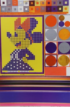 Quali sono gli elementi costitutivi dello strutturalismo? I, Serigrafia Pop Art di Eduardo