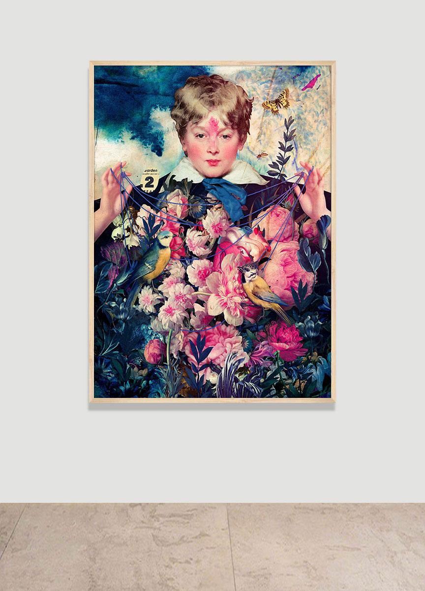 The garden - Print by Eduardo Recife