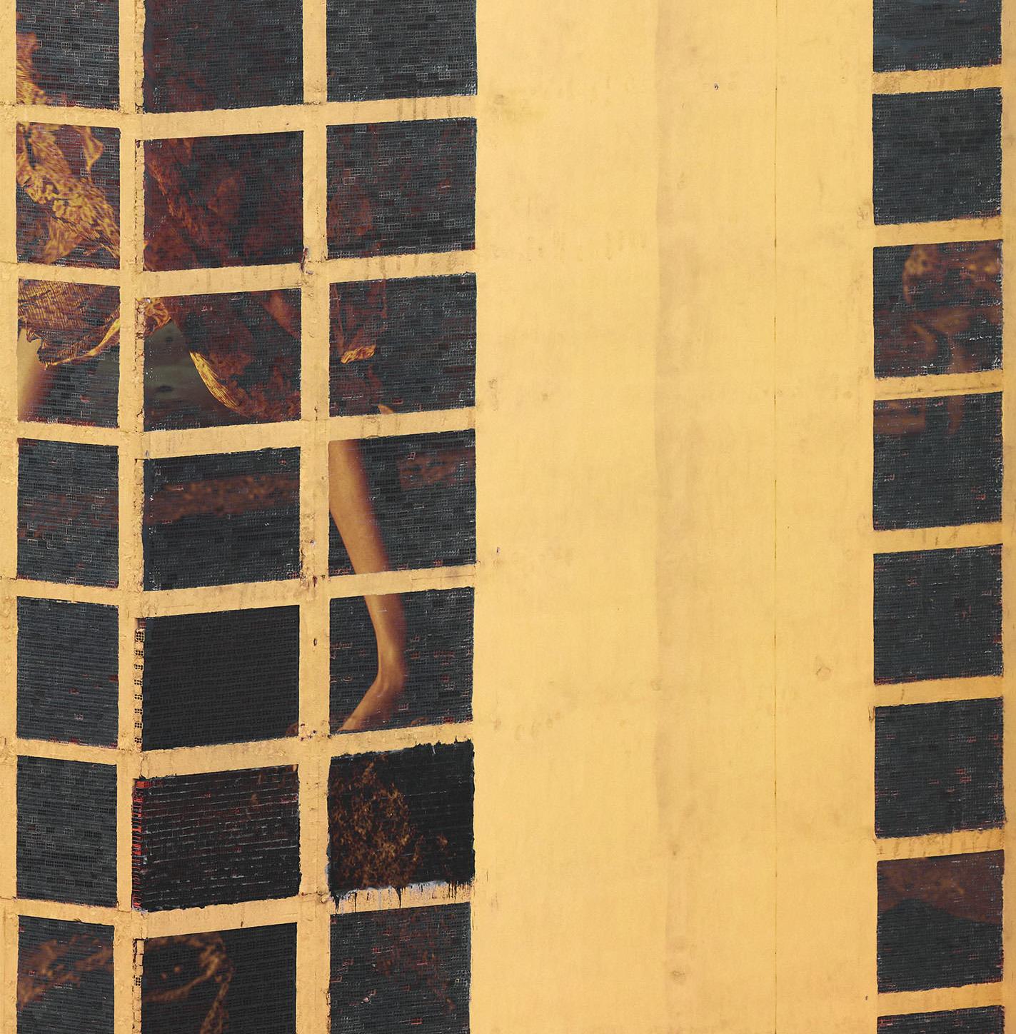 Maison de la plage. Extrait de la série Billboard - Beige Landscape Photograph par Eduardo Rezende