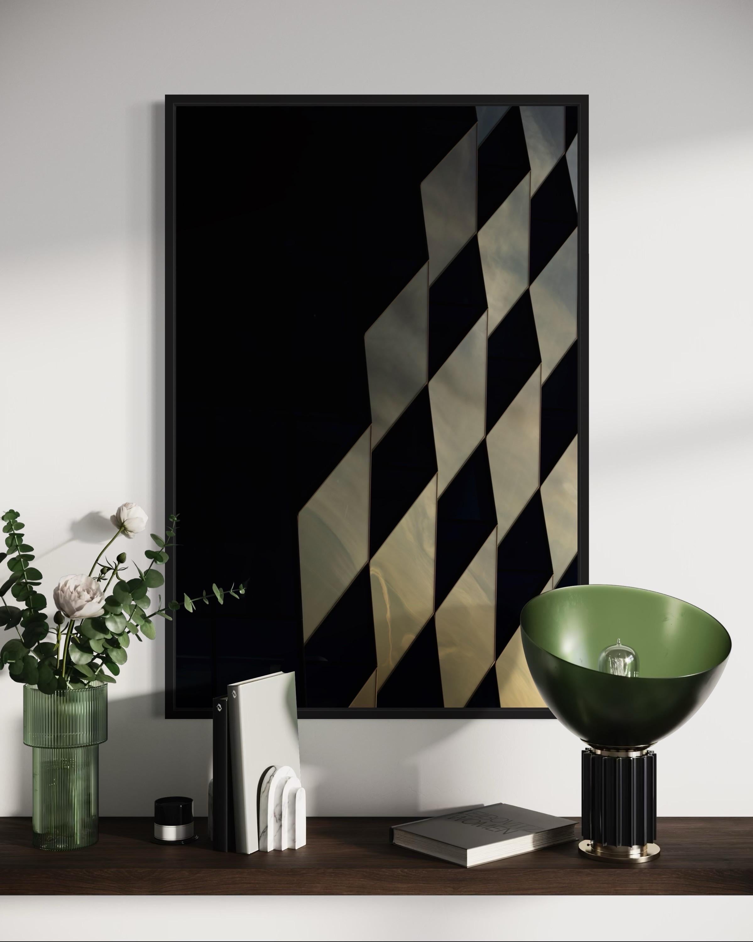 Checkers, Limited Edition of 30 - Abstract Geometric Photograph by Eduardo Rezende