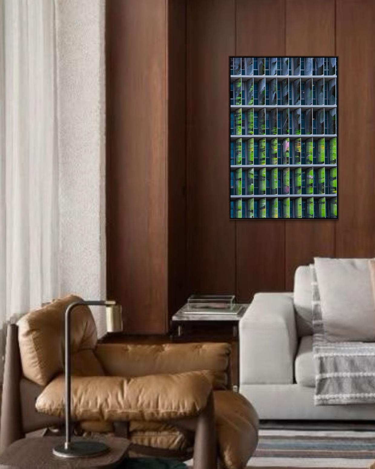 Part of Eduardo Rezende’s Billboard series, this work explores the dialogue between image, architecture, and illusion. In this series, Rezende photographs urban façades and overlays them with another image—transforming the building itself into a