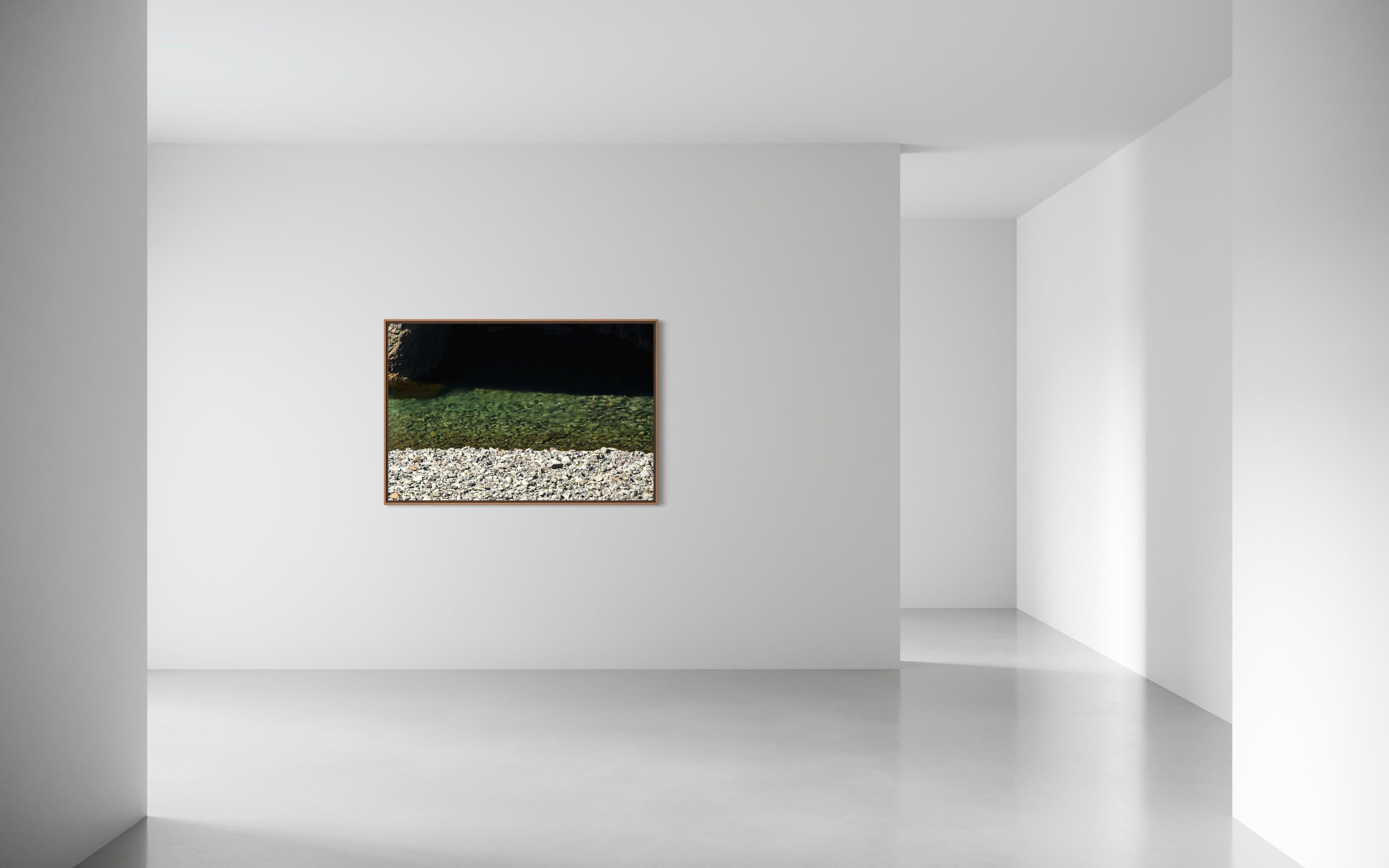 Shallow Line, 2025, 40 x 60 in - Black Color Photograph by Eduardo Rezende