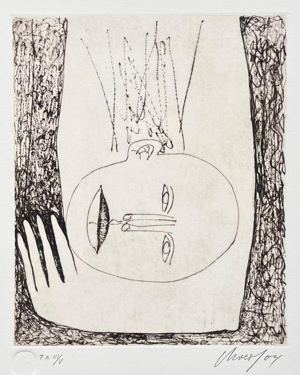 Eduardo ¨Choco¨ Roca Salazar (Cuba, 1949)
Madre II', 2004
punto secco su carta Guarro Super Alpha 250g.
19,3 x 15,4 pollici (49 x 39 cm)
Edizione di 20 esemplari
ID: CHO-112
Non incorniciato
