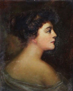 Portrait of Woman, Oil On Canvas, 1909