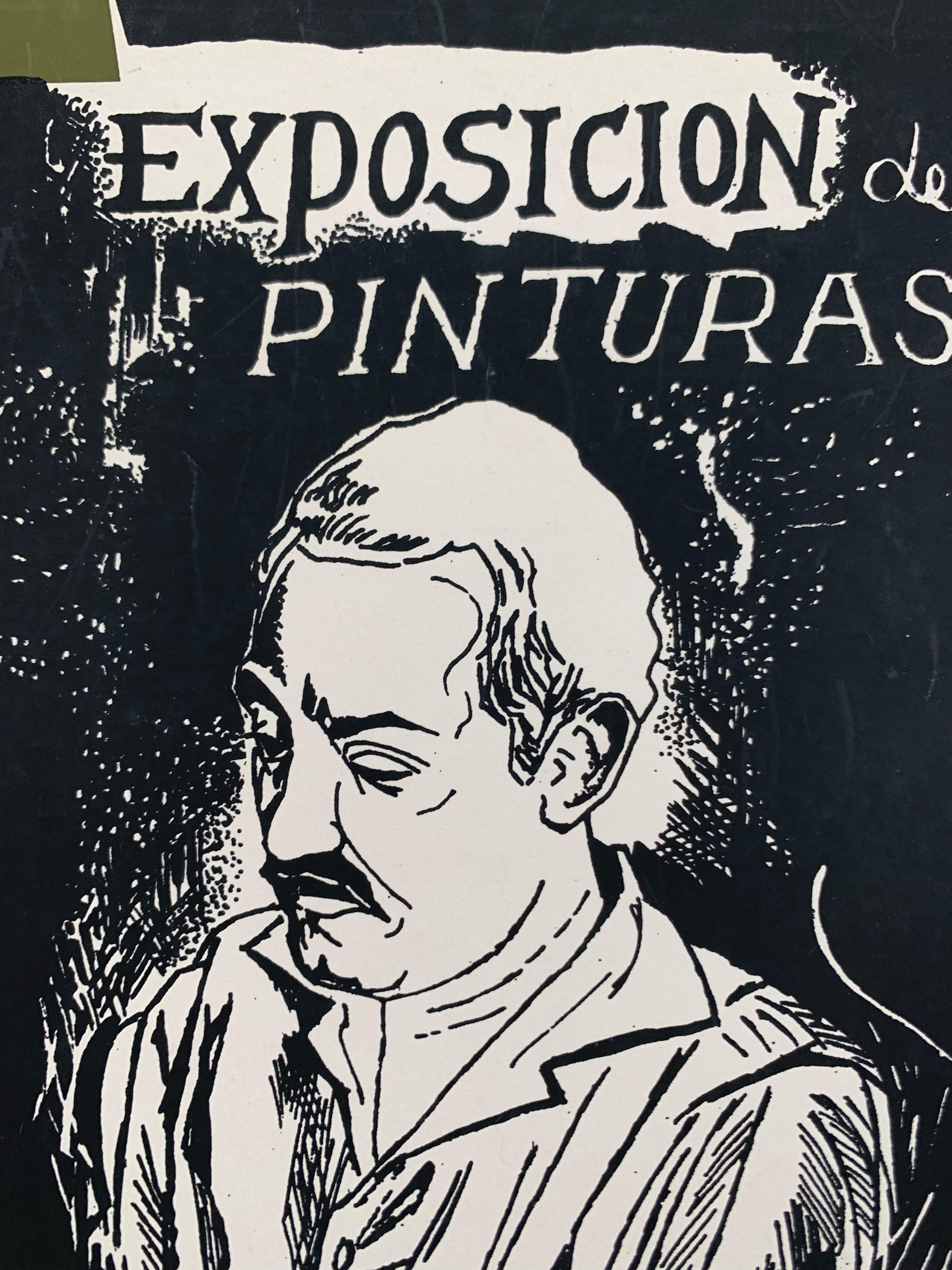 Affiche d'Eduardo Vera Cortes Antonio Maldonado, exposition (artiste artiste portugais) en vente 1