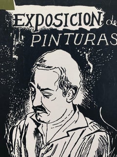 Eduardo Vera Cortes poster Antonio Maldonado exhibition (Puerto Rican artist)