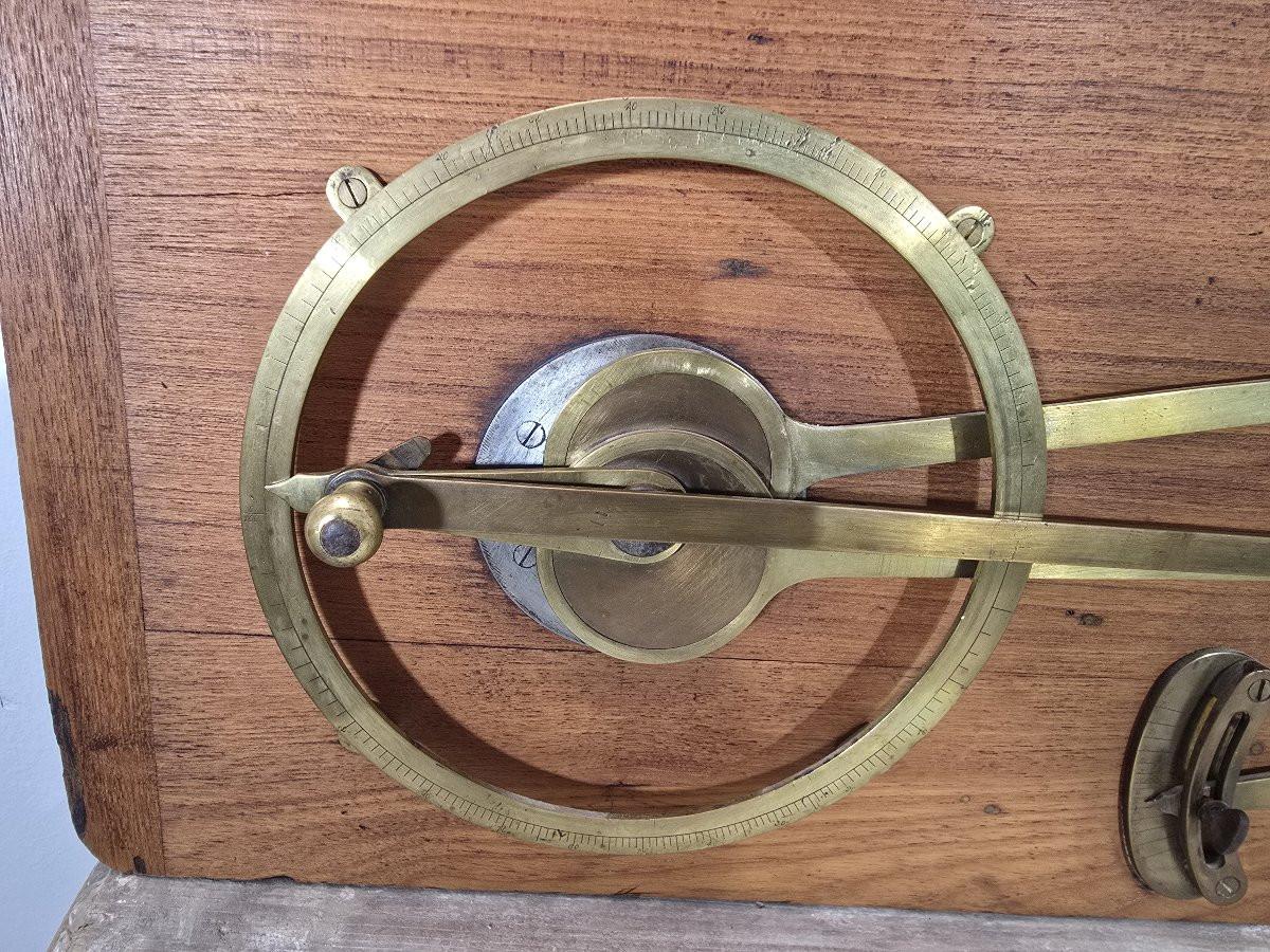 Mechanisches Lehrmodell aus Bronze und Holz - 19. Jahrhundert (Sonstiges) im Angebot
