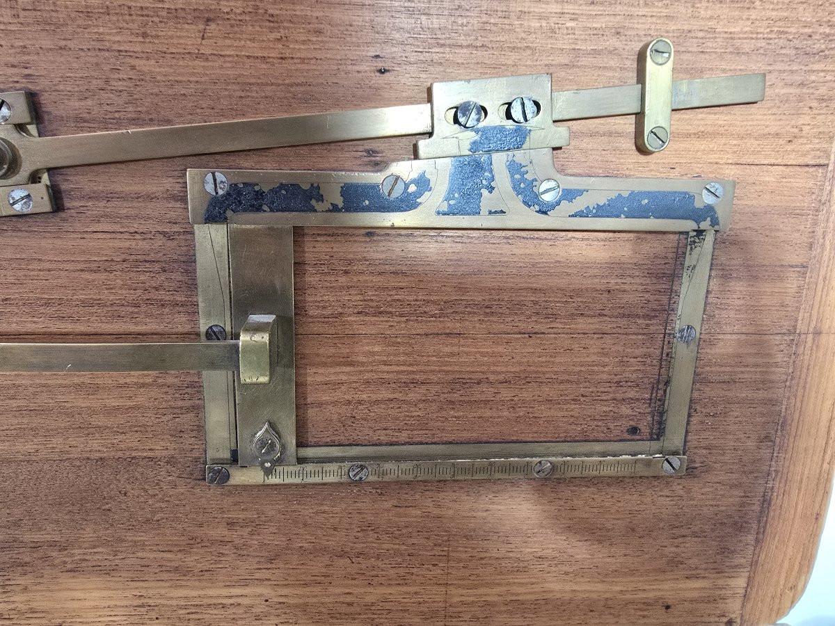 Mechanisches Lehrmodell aus Bronze und Holz - 19. Jahrhundert im Angebot 2