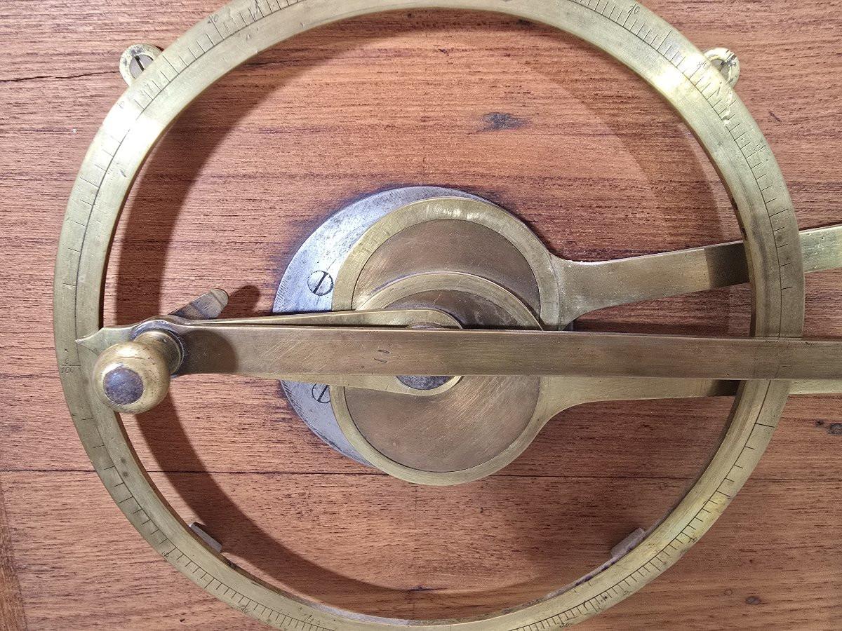 Mechanisches Lehrmodell aus Bronze und Holz - 19. Jahrhundert im Angebot 4