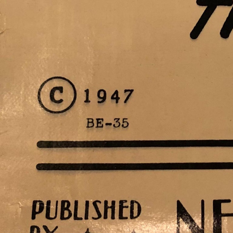 Educational Zoological Symbiosis Wall Chart by New York Scientific