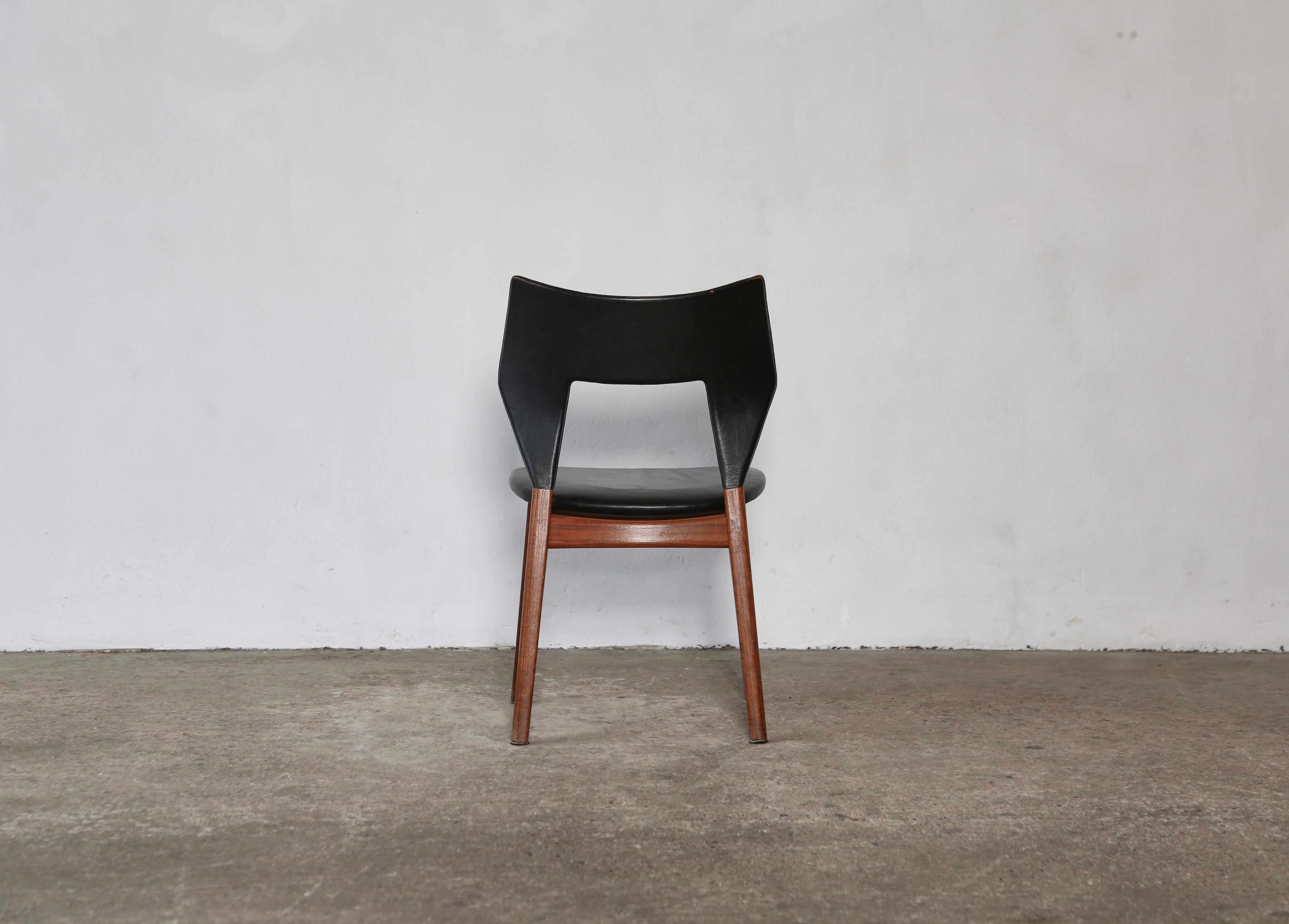 Edvard and Tove Kindt-Larsen Dining Chairs, Thorald Madsens, Denmark, 1950s For Sale 12