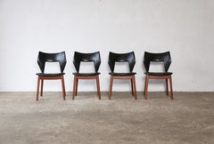 Edvard and Tove Kindt-Larsen Dining Chairs, Thorald Madsens, Denmark, 1950s