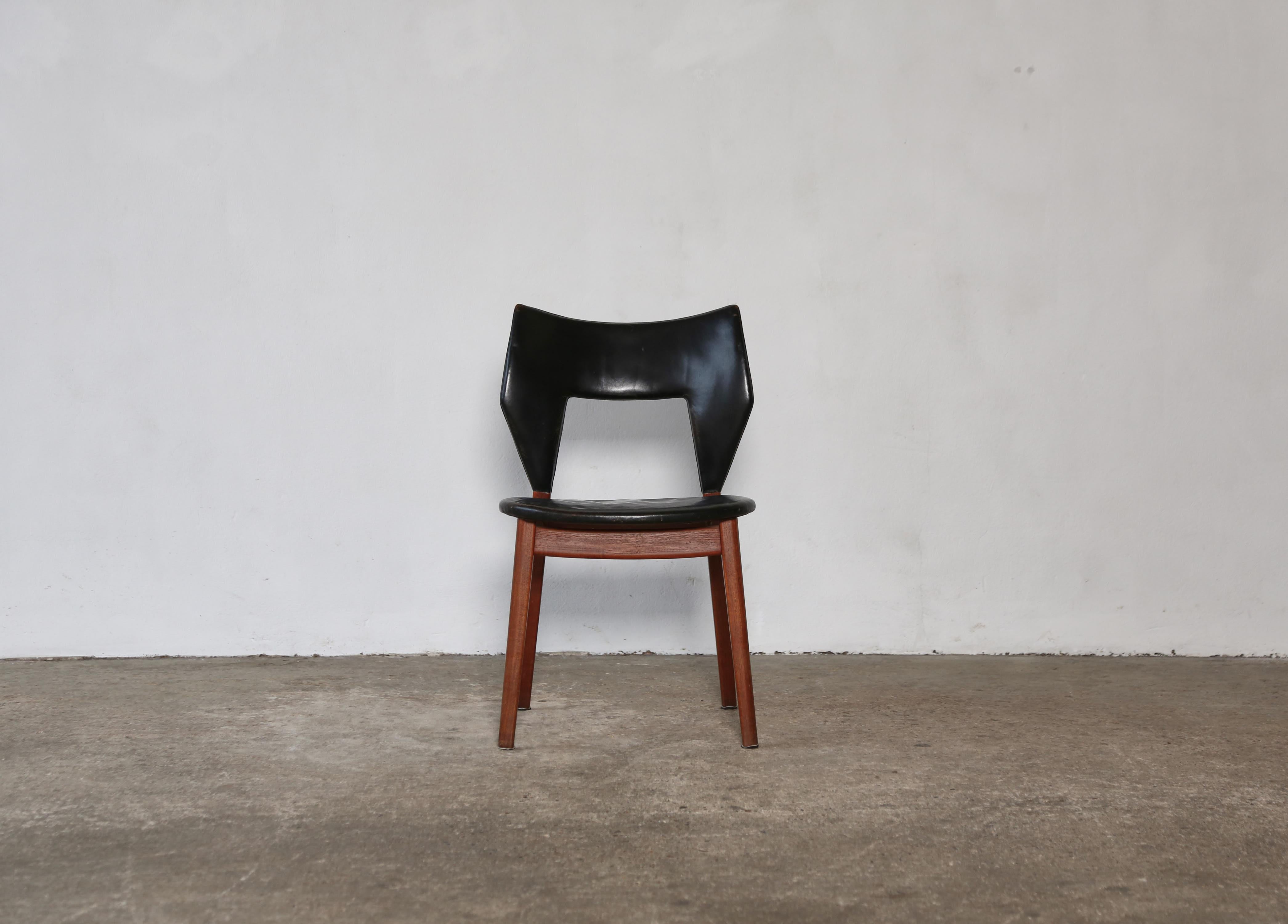 Edvard and Tove Kindt-Larsen Dining Chairs, Thorald Madsens, Denmark, 1950s For Sale 13