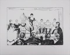 Cabaret - Lithographie signée