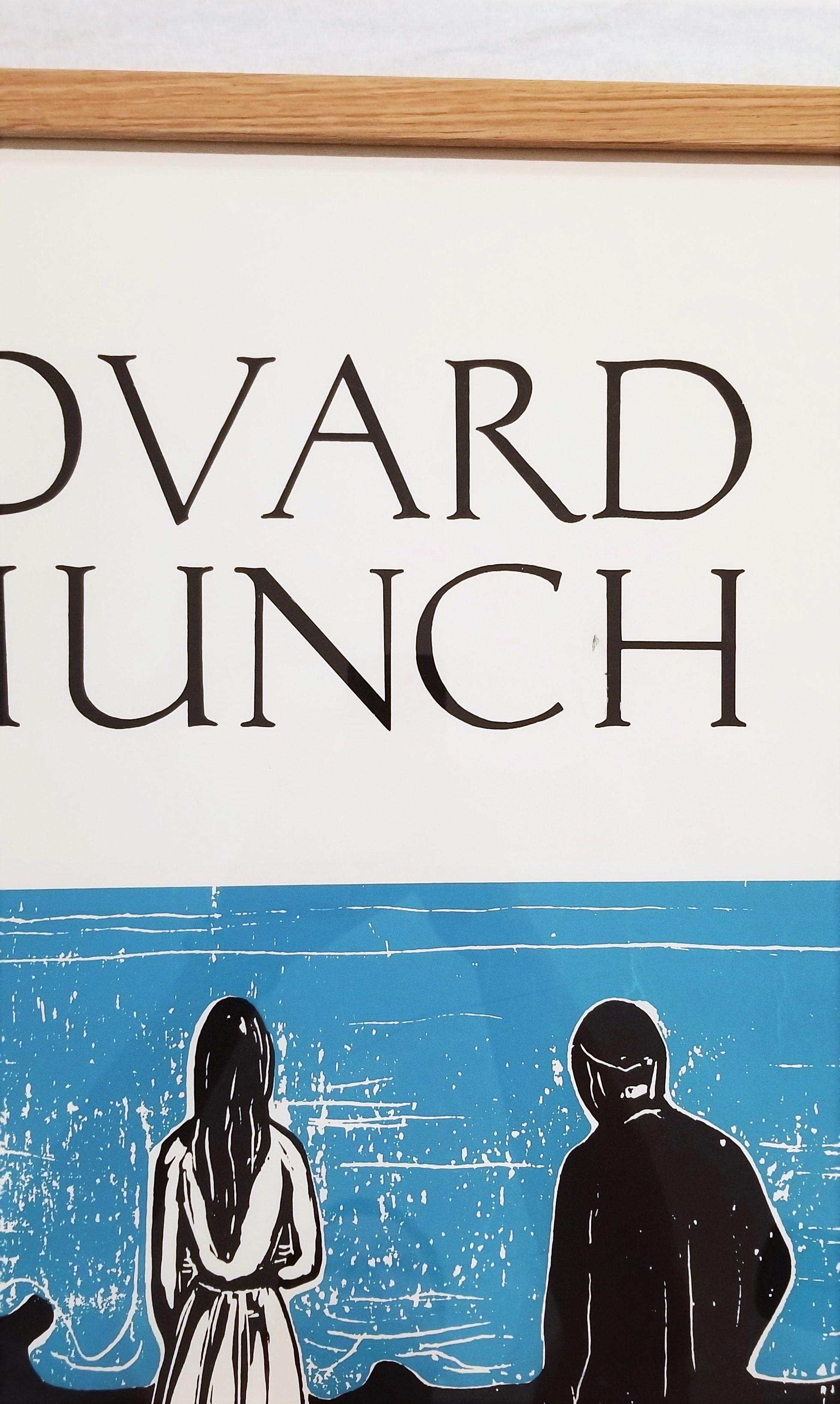 Affiche du Detroit Institute of Arts (Two People - The Lonely Ones) /// Edvard Munch en vente 14