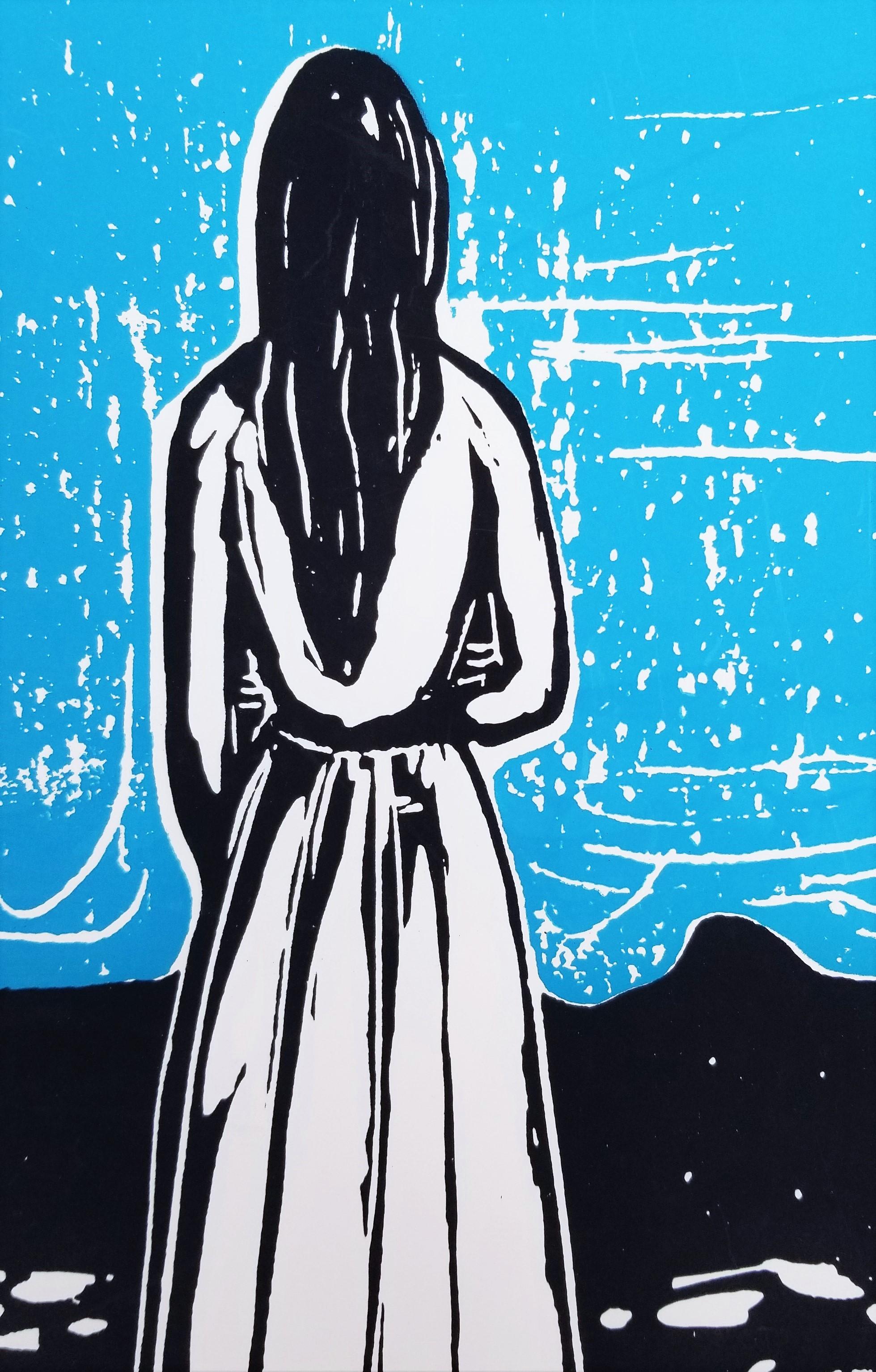 Affiche du Detroit Institute of Arts (Two People - The Lonely Ones) /// Edvard Munch en vente 8