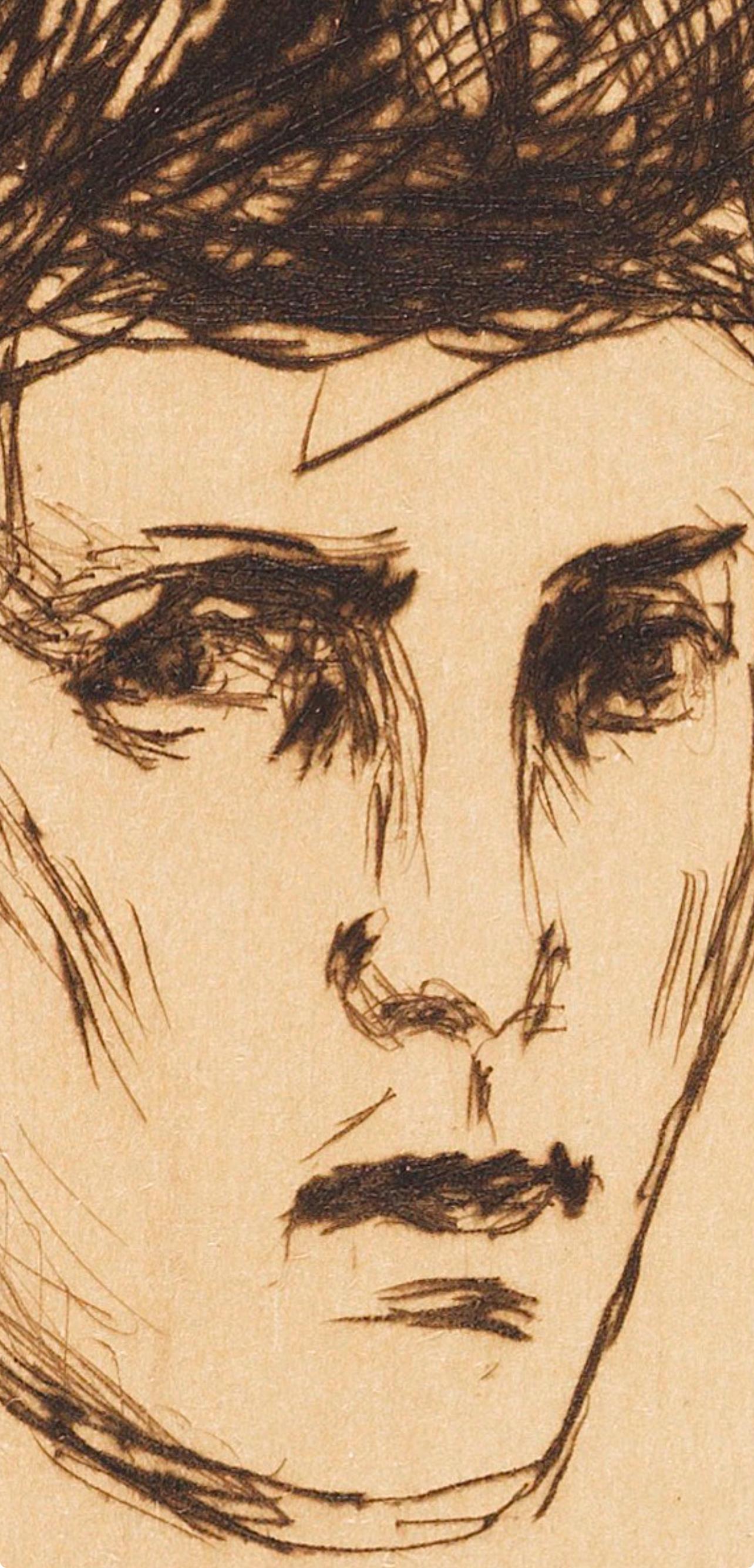 Kvinnehode (Schiefler 259; Woll 288), Edvard Munch For Sale 1