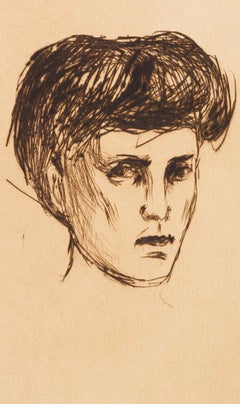Kvinnehode (Schiefler 259; Woll 288), Edvard Munch