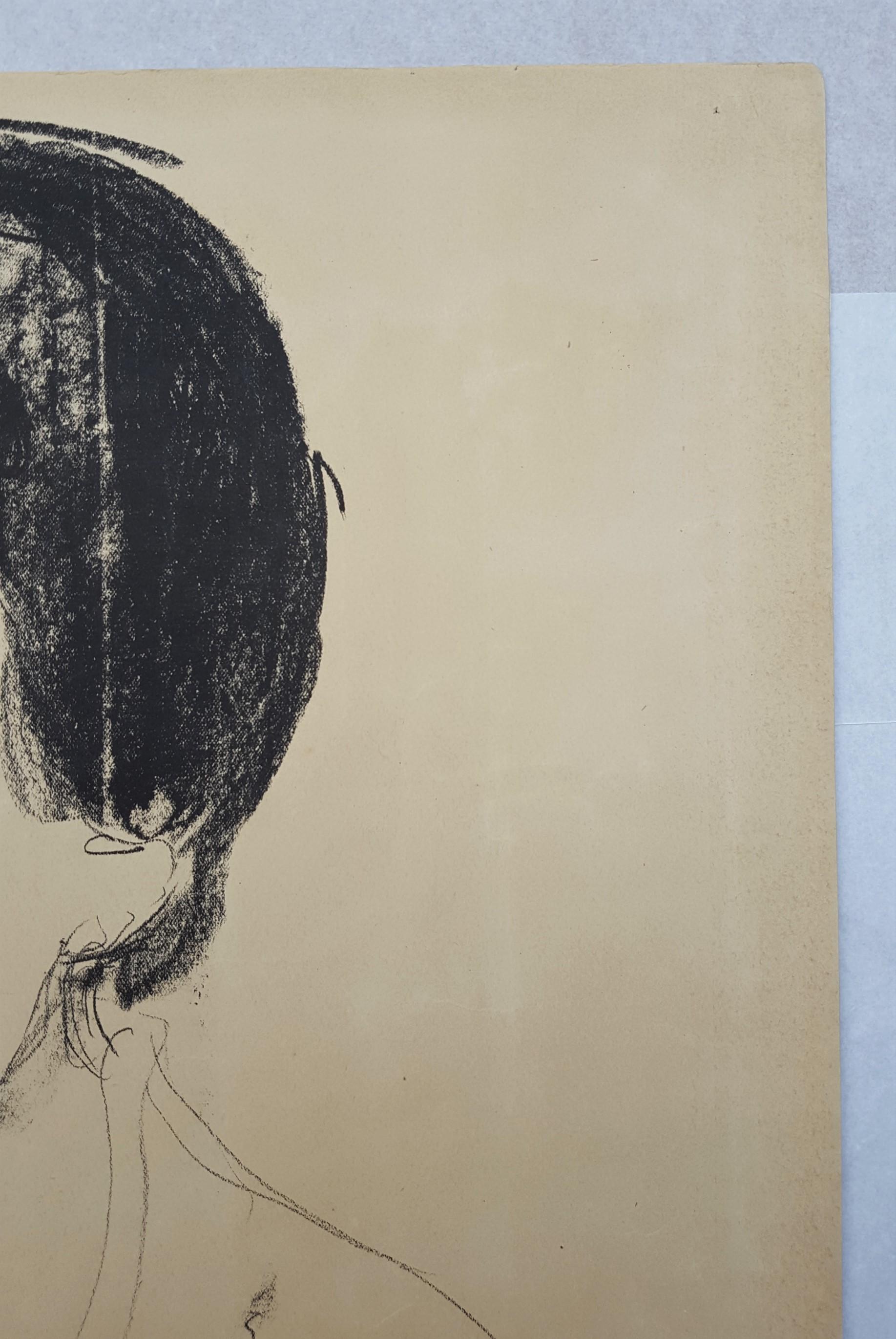 Louise and Else Heyerdahl /// Expressionism Edvard Munch Portrait Figurative Art For Sale 8