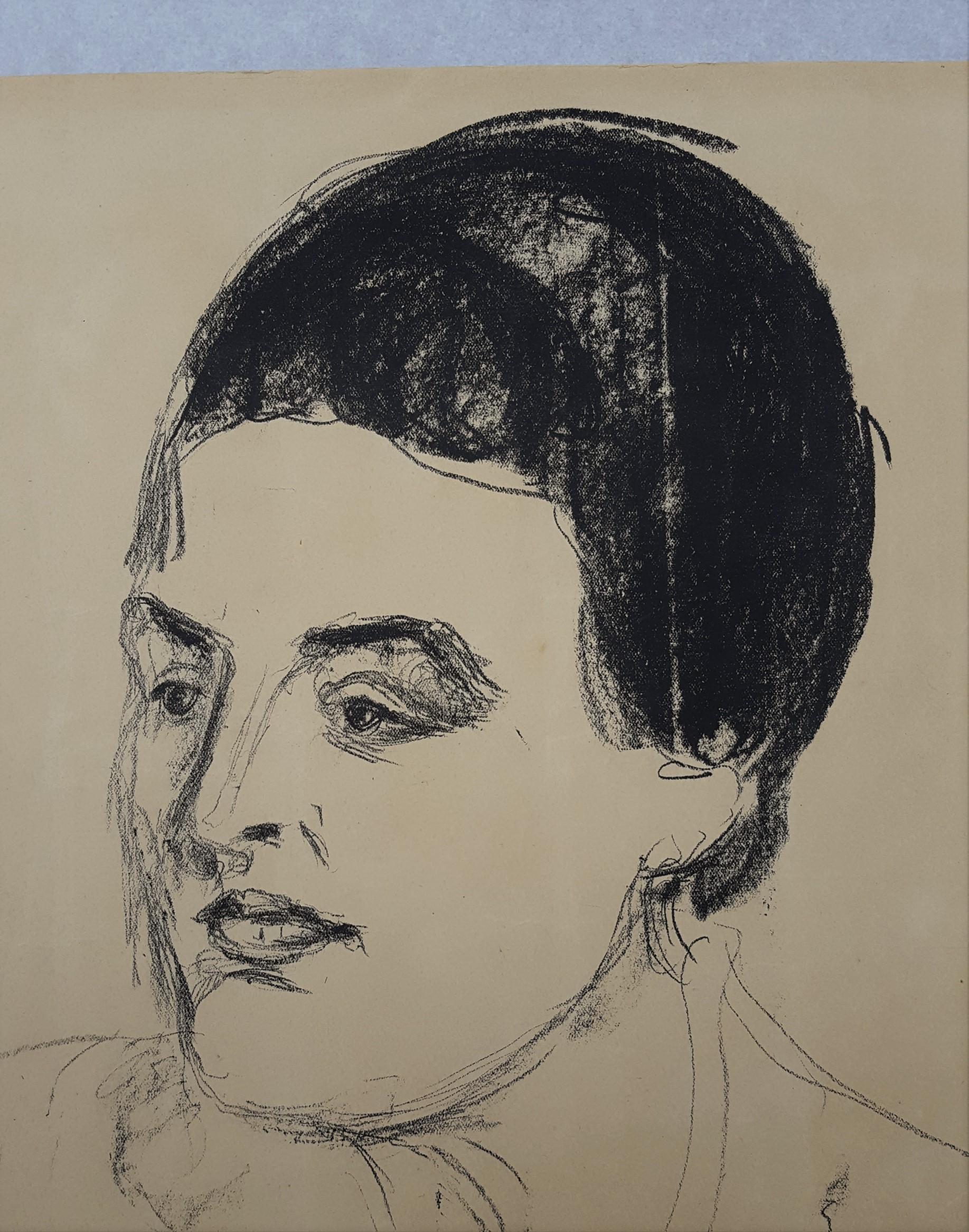 Louise and Else Heyerdahl /// Expressionism Edvard Munch Portrait Figurative Art For Sale 15