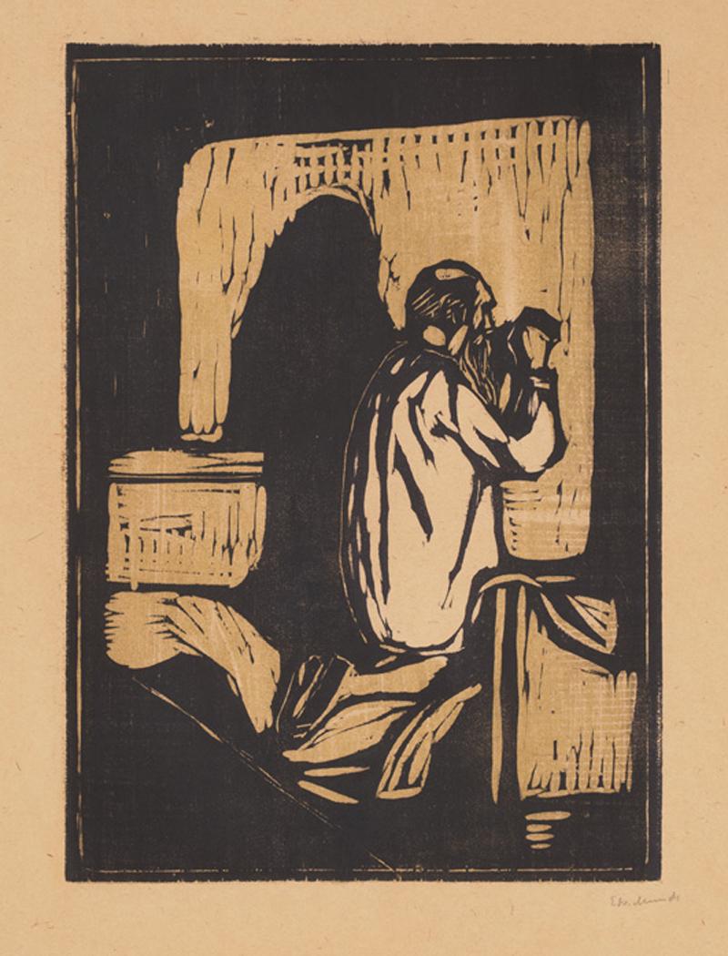 Munch: Old Man Praying (W205)