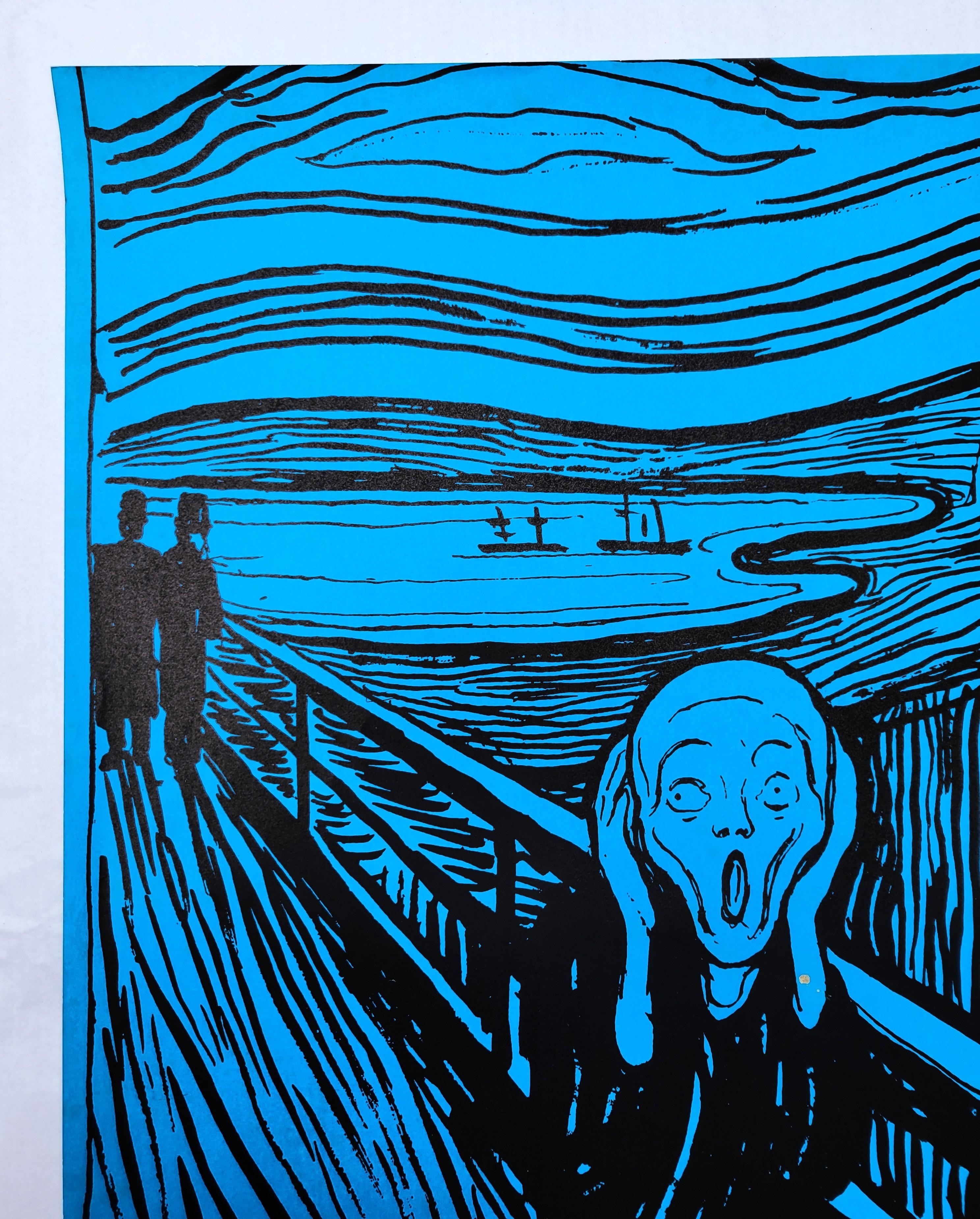 Cartel del Museo de Artes Decorativas (El Grito) /// Arte expresionista de Edvard Munch en venta 3