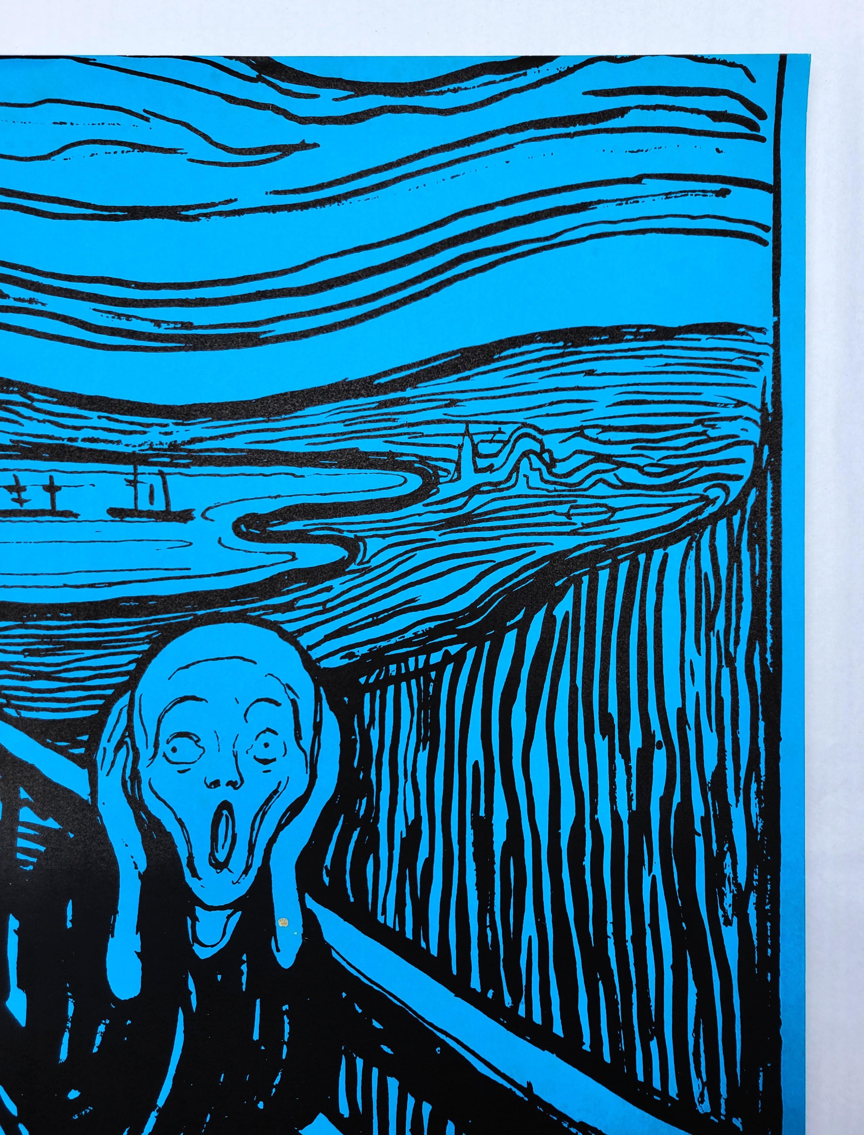 Cartel del Museo de Artes Decorativas (El Grito) /// Arte expresionista de Edvard Munch en venta 4