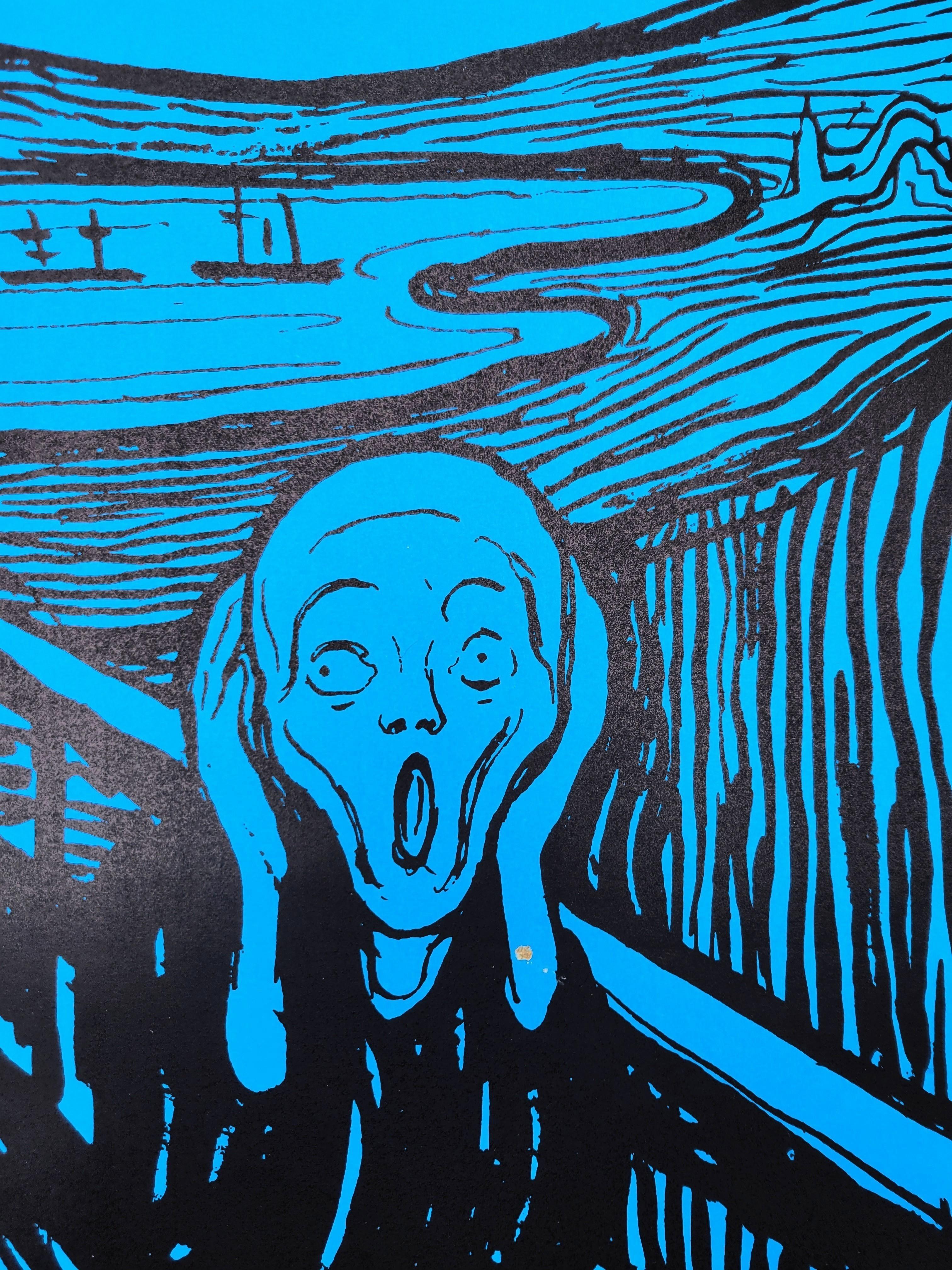 Cartel del Museo de Artes Decorativas (El Grito) /// Arte expresionista de Edvard Munch en venta 6