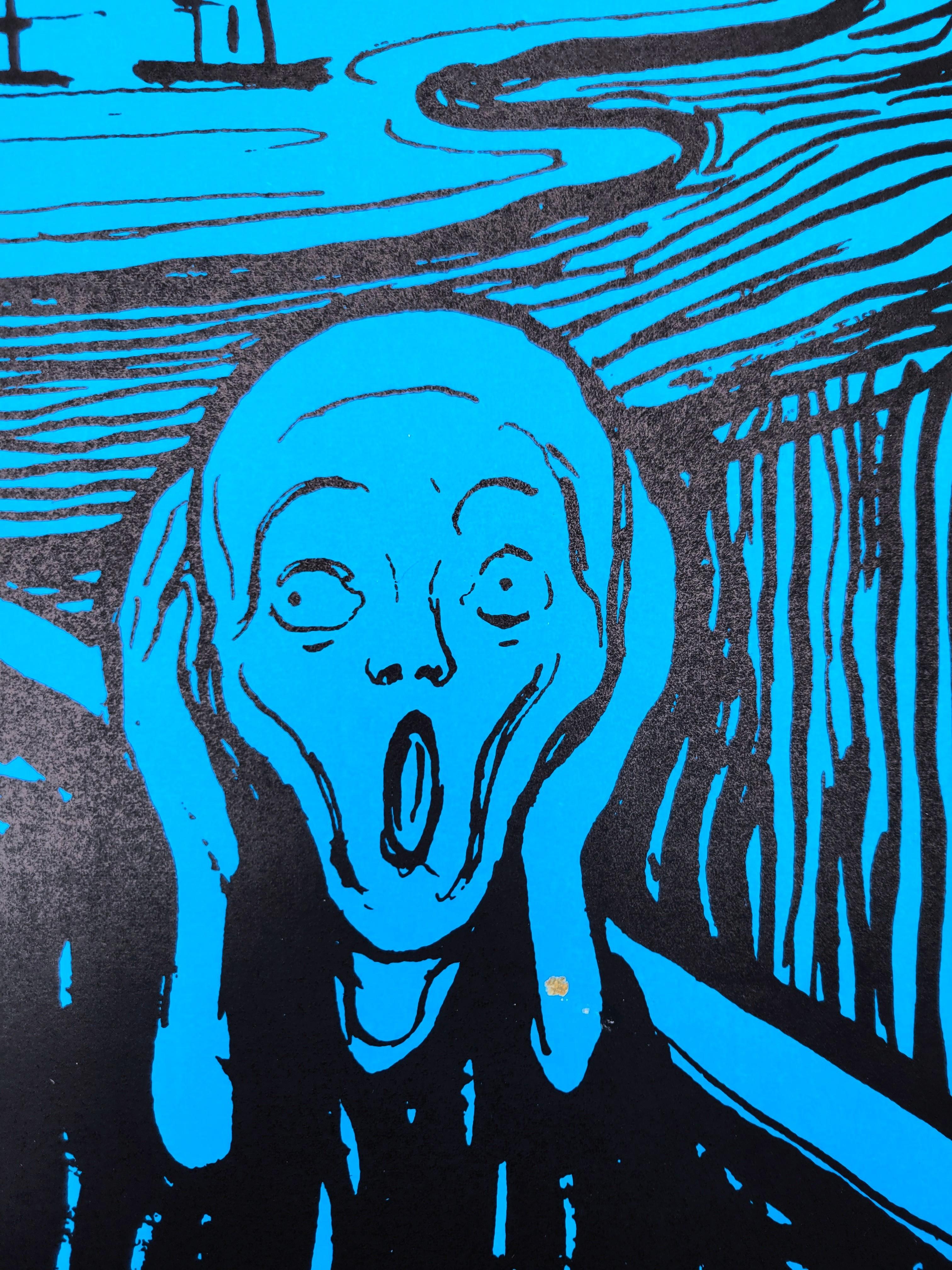 Cartel del Museo de Artes Decorativas (El Grito) /// Arte expresionista de Edvard Munch en venta 7