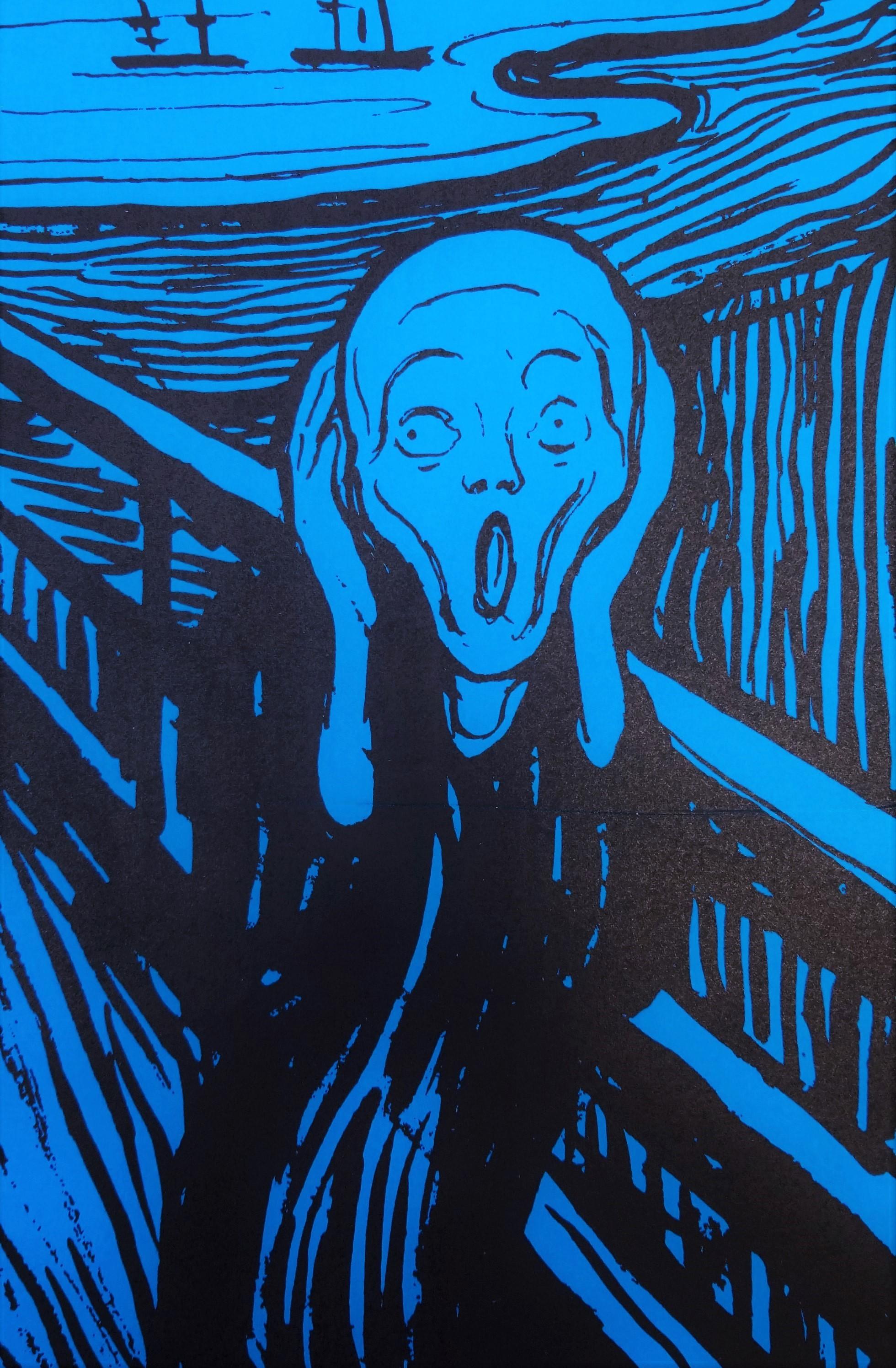 Musée des Arts Décoratifs (The Scream) Affiche /// Art expressionniste d'Edvard Munch en vente 8