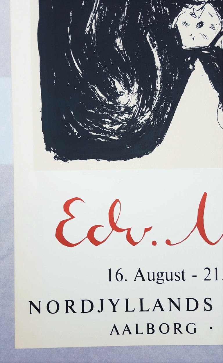 Nordjyllands Kunstmuseum (The Brooch. Eva Mudocci) Poster - Expressionist Print by Edvard Munch